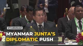 Myanmar: Junta Leader Min Aung Hlaing seeks diplomatic comeback amid war