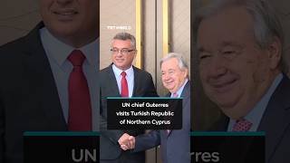 Turkish Cypriot leader meets Guterres, urges UN to recognise Turkish Republic of Northern Cyprus