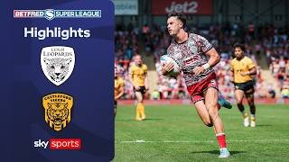 Leigh keep play-off hopes alive! | Leigh Leopards vs Castleford Tigers | Super League Highlights