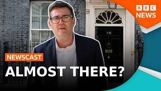 Andy Burnham (Almost) Wins | BBC Newscast