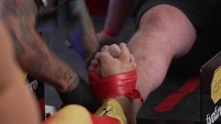 Toe wrestlers compete for glory at quirky championship