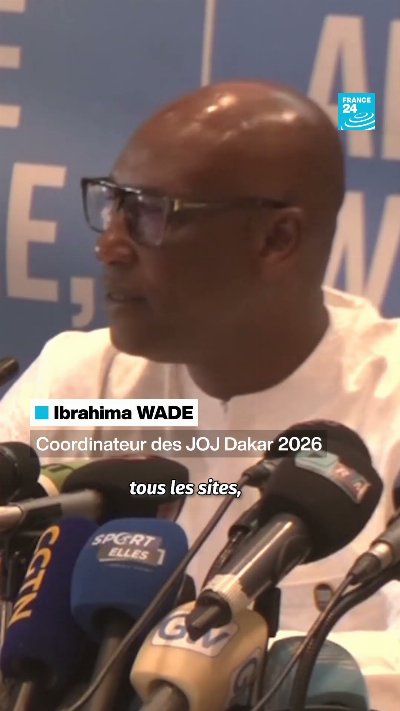 Sénégal : à J-100 des JOJ Dakar 2026, les organisateurs font le point • FRANCE 24