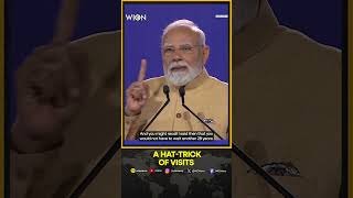 PM Modi: This is My Third Visit in the Last 12 Years-A Hat-Trick of Visits | WION Shorts