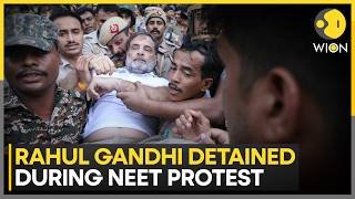 NEET Protest: Rahul Gandhi, Priyanka Gandhi Detained Amid Massive NEET Protest in New Delhi | CJP