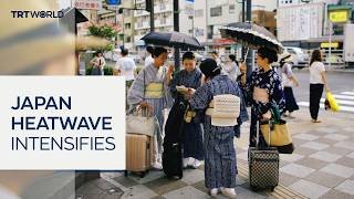 Japan records first 'cruelly hot day' as cities swelter in 40°C