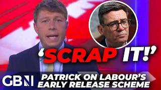 'DISGRACEFUL!' Patrick Christys RAGES at Labour's early release scheme as criminals walk free
