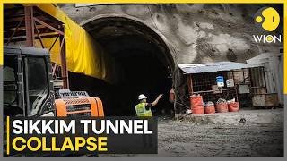 Sikkim Tunnel Collapse: Landslide Leads To Entrance Being Blocked | WION News