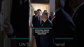 UN Secretary-General Guterres tours Syria’s Sednaya prison