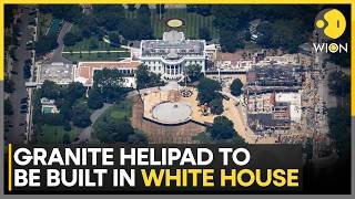 Trump Announces $6M Granite Helipad For Marine One, Paid By Sikorsky | WION