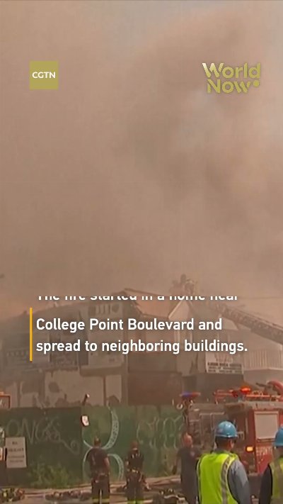 At least 21 people injured in New York City fire#worldnow