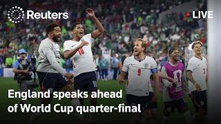 LIVE: England speaks to press ahead of World Cup quarter-final against Norway