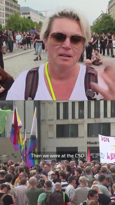 Thousands attend vigil after Berlin Pride attack
