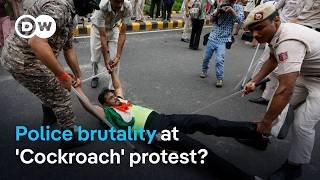 'Cockroach' movement: Accusations of police brutality in New Delhi | DW News