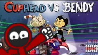 Cuphead vs bendy beatbox battle reaction