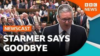Keir Starmer Says Goodbye | BBC Newscast