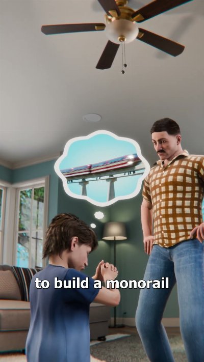 He Built His Own Monorail At Home 😮