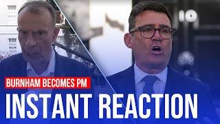Andy Burnham delivers first speech as Prime Minister