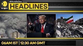 US Launches Fresh Strikes On Iran | Trump Warns Iran Of 'Worse' US Strikes | WION Headlines