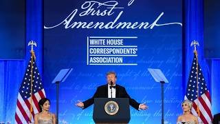 ‘The show must go on’: Trump defiantly addresses dinner event months after assassination attempt