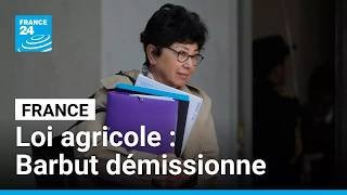 France : la ministre de l'écologie en désaccord avec la loi agricole démissionne • FRANCE 24