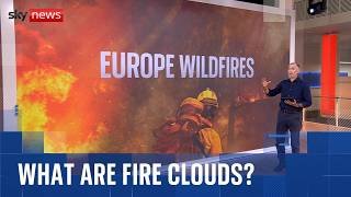 How are 'fire clouds' worsening Europe's wildfires?