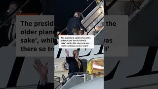 Trump switches planes at UK air base after NATO summit