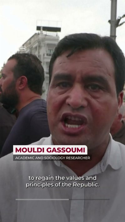 Thousands rally against Tunisia's president five years after power grab