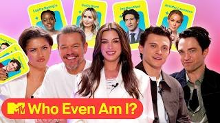 The Odyssey Cast Play Who Even Am I?| Tom Holland, Zendaya, Rob Pattinson, Anne Hathaway, Matt Damon