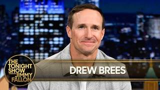 Drew Brees Calls Sports "The Greatest Teacher," Discusses His Hall of Fame Induction | Tonight Show