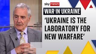 Ukraine is becoming the 'laboratory' for new warfare says Michael Clarke