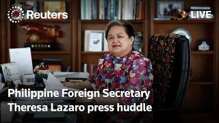 LIVE: Philippine foreign secretary speaks to media as ASEAN meet opens