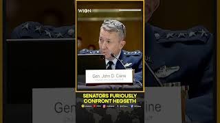 Senators Grill Pete Hegseth, Caine Over US-Iran War, Say 'We Need Straight Answers'| Shorts