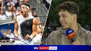 "It's the biggest stage in tennis!" | Ben Shelton discusses what it's like to play at the US Open 🇺🇸