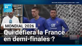 Belgique ou Espagne : qui défiera la France en demi-finales du Mondial 2026 ? • FRANCE 24