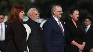 Labor politicians ‘falling over themselves’ to get close to Narendra Modi