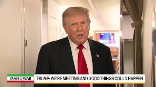 Trump Says There's a 'Chance' US, Iran Could Make a Deal