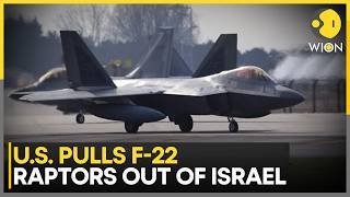 US Pulls Stealth Fighters Out of Israel As Tensions Continue | WION