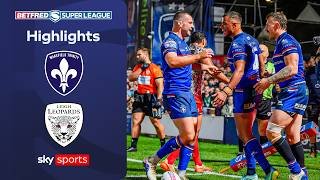 Trinity reach first Super League semi-final! | | Wakefield vs Leigh | Super League Highlights