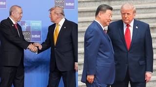 Donald Trump praises China and Turkey’s leaders for following his war demands