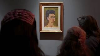 Last days of Mexican art exhibition featuring Kahlo before Europe tour