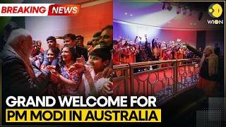 PM Modi Receives Grand Welcome In Australia Amid Strengthening India-Australia Ties | WION BREAKING