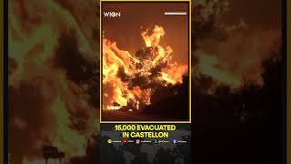 Spain Wildfire In Castellon Grows Beyond Firefighting Capacity