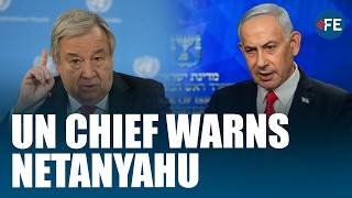 UN Chief Reaffirms Golan Heights Position During Syria Visit, Calls Israel's Move 'Unacceptable'