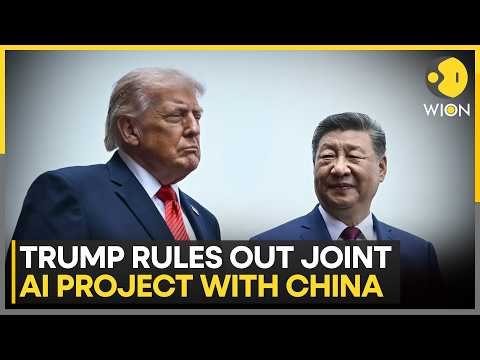 US-China Ties: Trump Says Joint AI Work Could Reveal US Secrets | WION