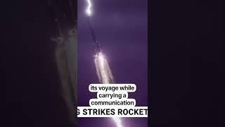 Lightning strikes Chinese rocket just seconds after launch
