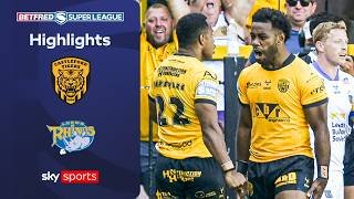 Tigers produce incredible COMEBACK | Castleford Tigers vs Leeds Rhinos | Super League Highlights