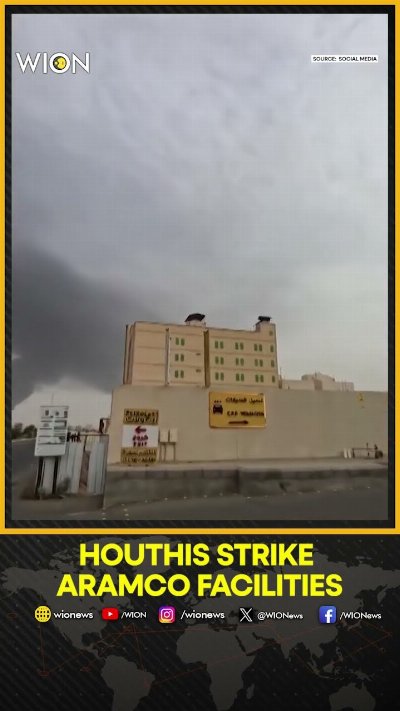 Smoke Over Jizan After Houthis Target Saudi Aramco Sites | WION Shorts