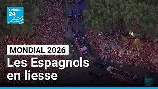 Mondial-2026 : les Espagnols en liesse communient avec leurs champions du monde • FRANCE 24