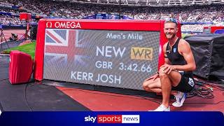 Josh Kerr breaks the 1-mile world record which has stood since 1999