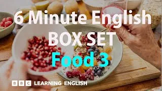 BOX SET: 6 Minute English - 'Food 3' English mega-class! 30 minutes of new vocab!